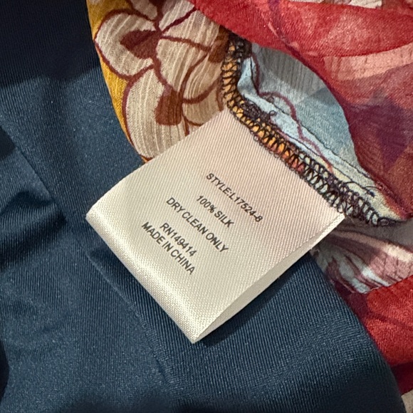 Johnny Was Jade Katerina Braided  Multicolor Floral Blouse - Picture 8 of 15